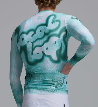 LOCAL LOOPS / Men's Classic LS Jersey in Green