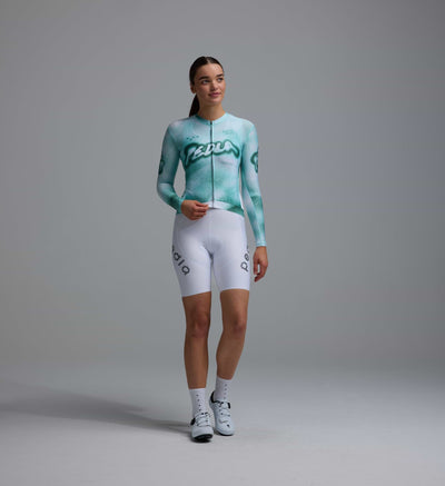 LOCAL LOOPS / Women's Classic LS Jersey in Green