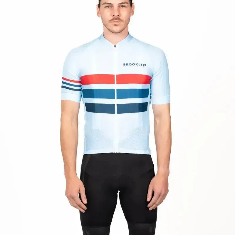Men's Cafe Racer Pro Jersey in Light Blue