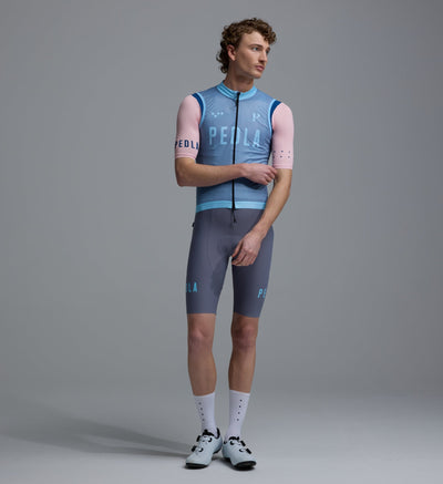 Men's Classic LITE Gilet in Solid Powder Blue