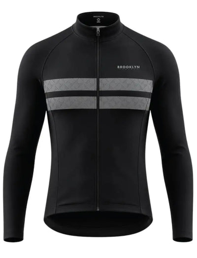 Men's Pro LS Thermal Jacket in Black & Grey