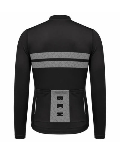 Men's Pro LS Thermal Jacket in Black & Grey