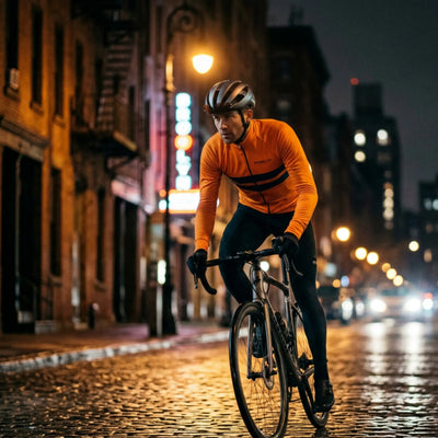 Men's Pro LS Thermal Jacket in Burnt Orange