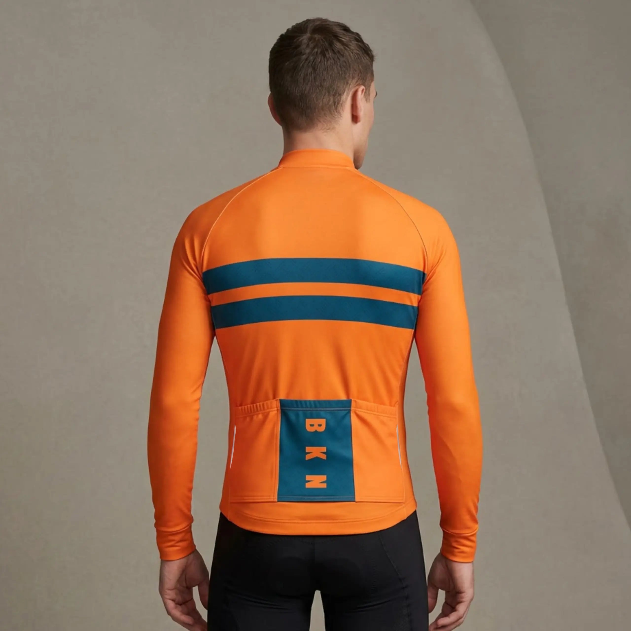 Men's Pro LS Thermal Jacket in Burnt Orange