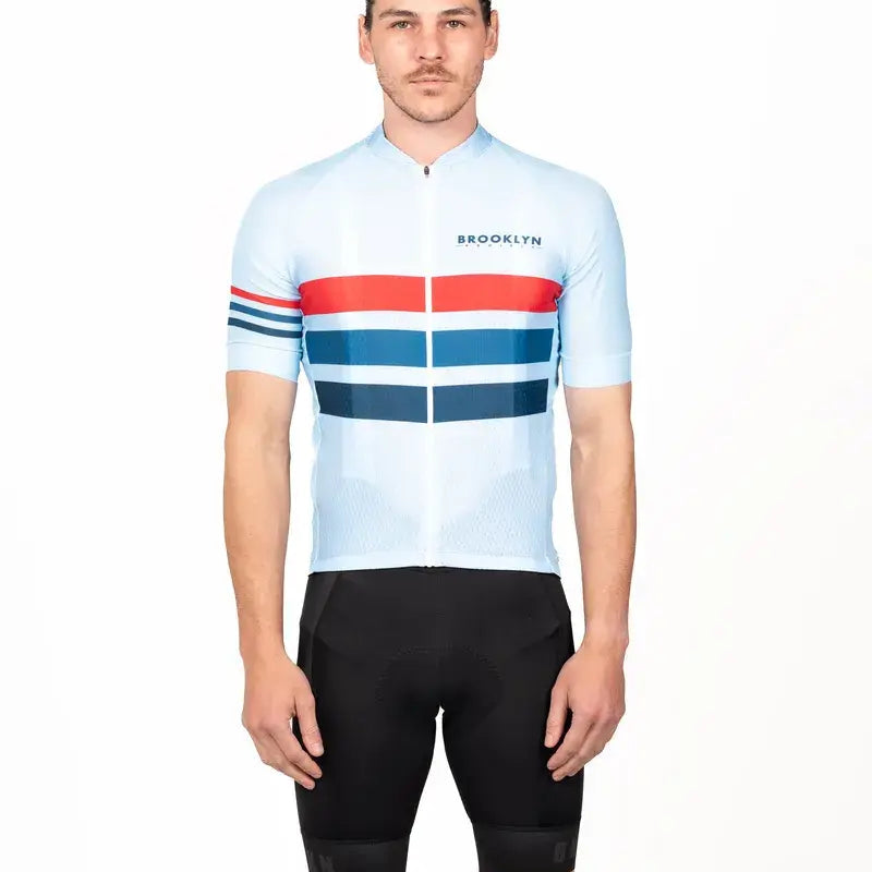 Men's Cafe Racer Pro Jersey in Light Blue