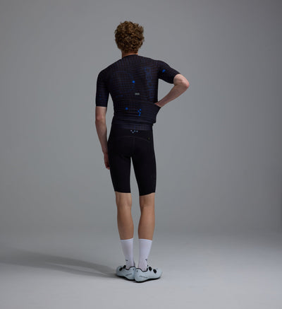 Men's Pro Pursuit 3.0 Jersey in Grid Black