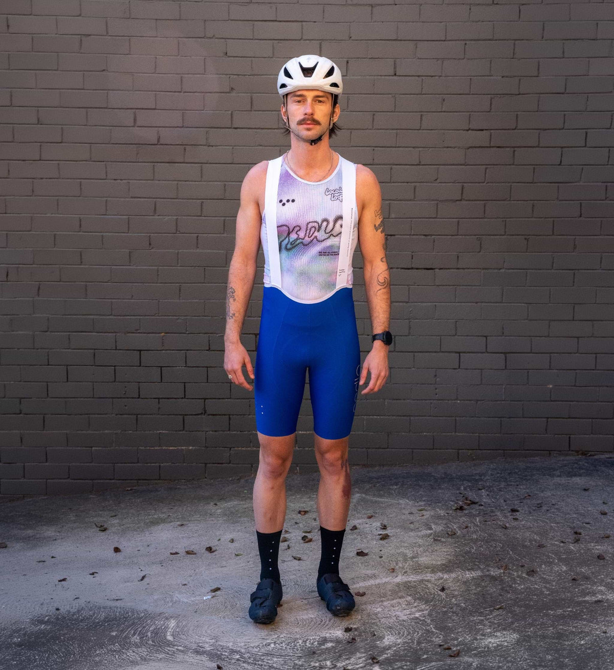 Men's SuperFIT 2.0 Bib Short in Cobalt