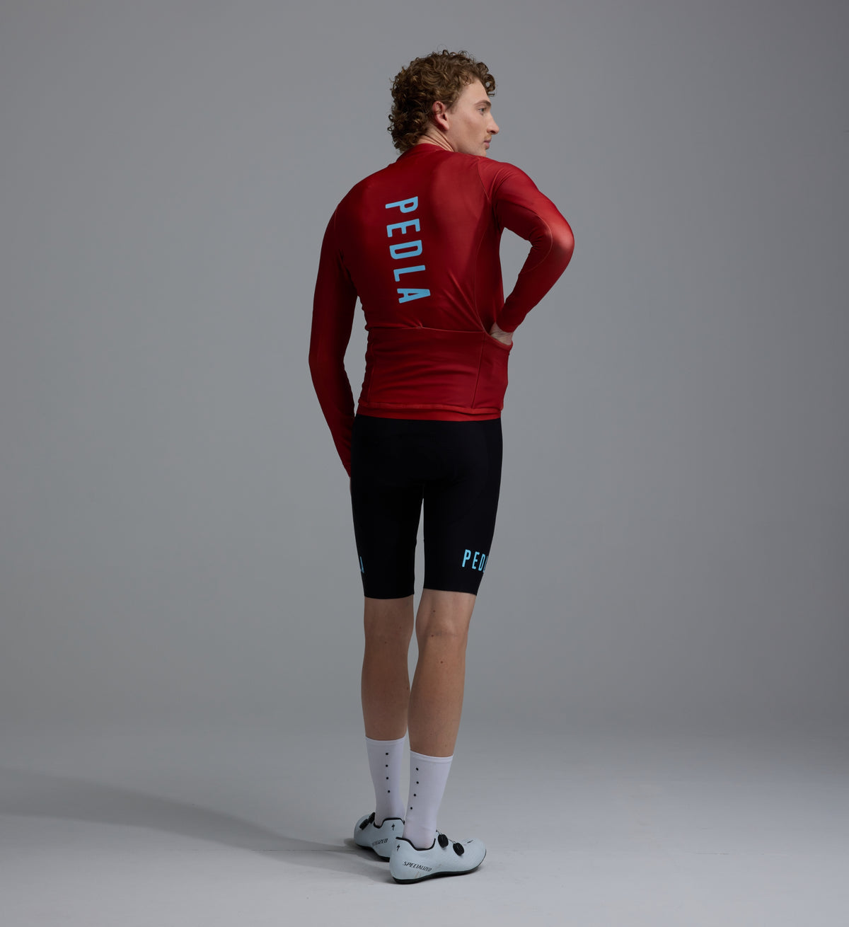 Men's Thermal LS Jersey in Solid Fox Fed