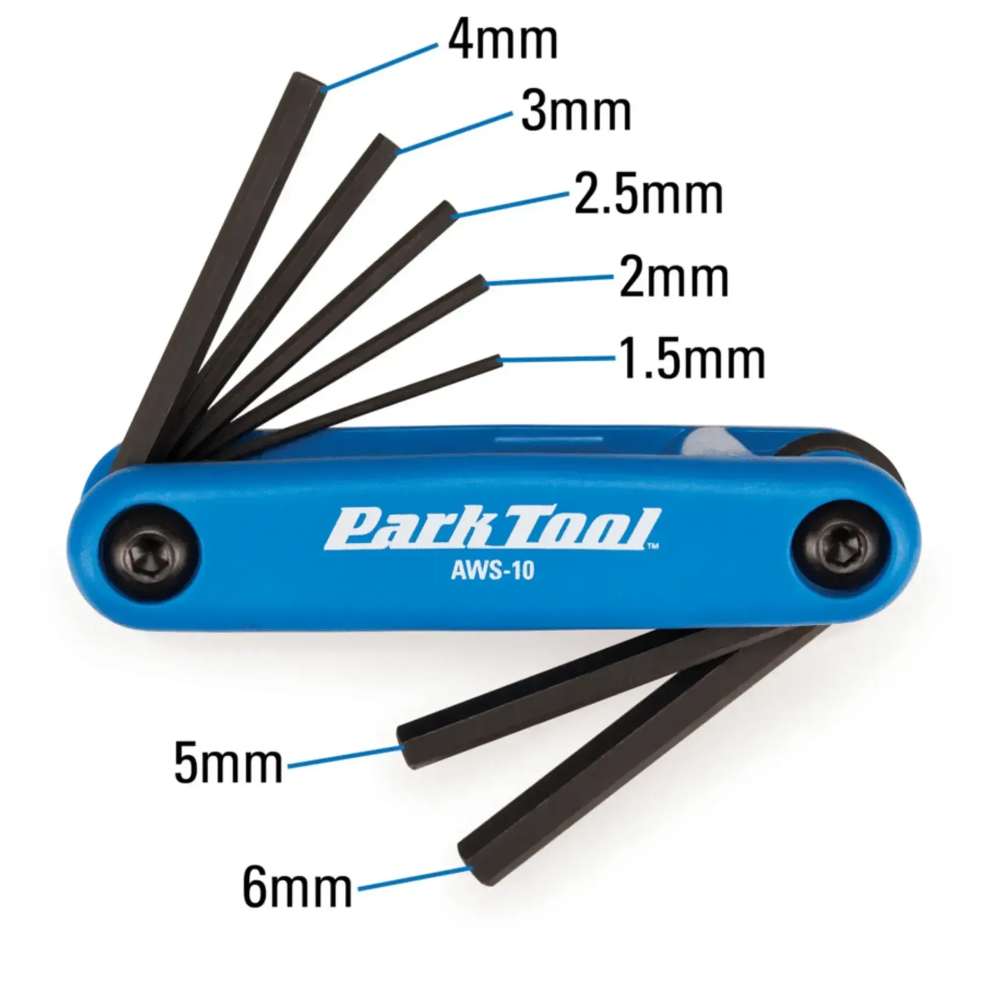 Park Tool Multi-Tool Fold Hex 1.5-6mm AWS-10 #2