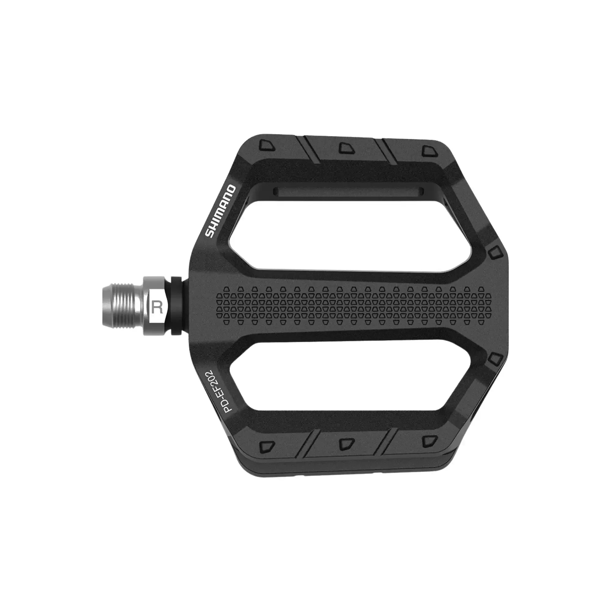 PD-EF202 Flat Platform Pedals Black E-Bike Trekking Urban 2