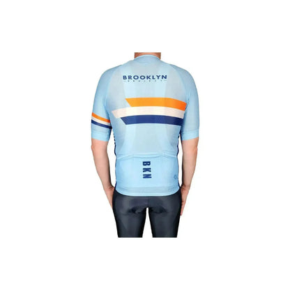 Pro Jersey Stripes in Light Blue-Jerseys-bikeNOW