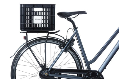 Recycled Bicycle Crate in Black