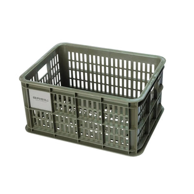 Recycled Bicycle Crate in Moss Green
