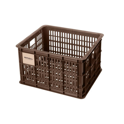 Recycled Bicycle Crate in Brown