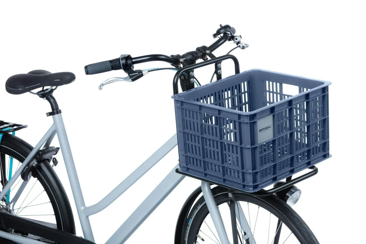 Recycled Bicycle Crate in Bluestone