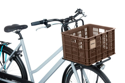 Recycled Bicycle Crate in Brown