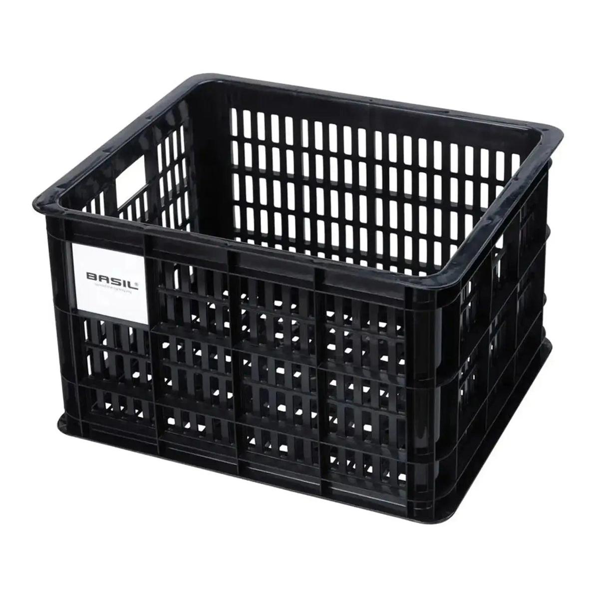 Recycled Bicycle Crate in Black