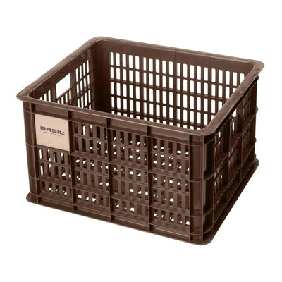 Recycled Bicycle Crate in Brown