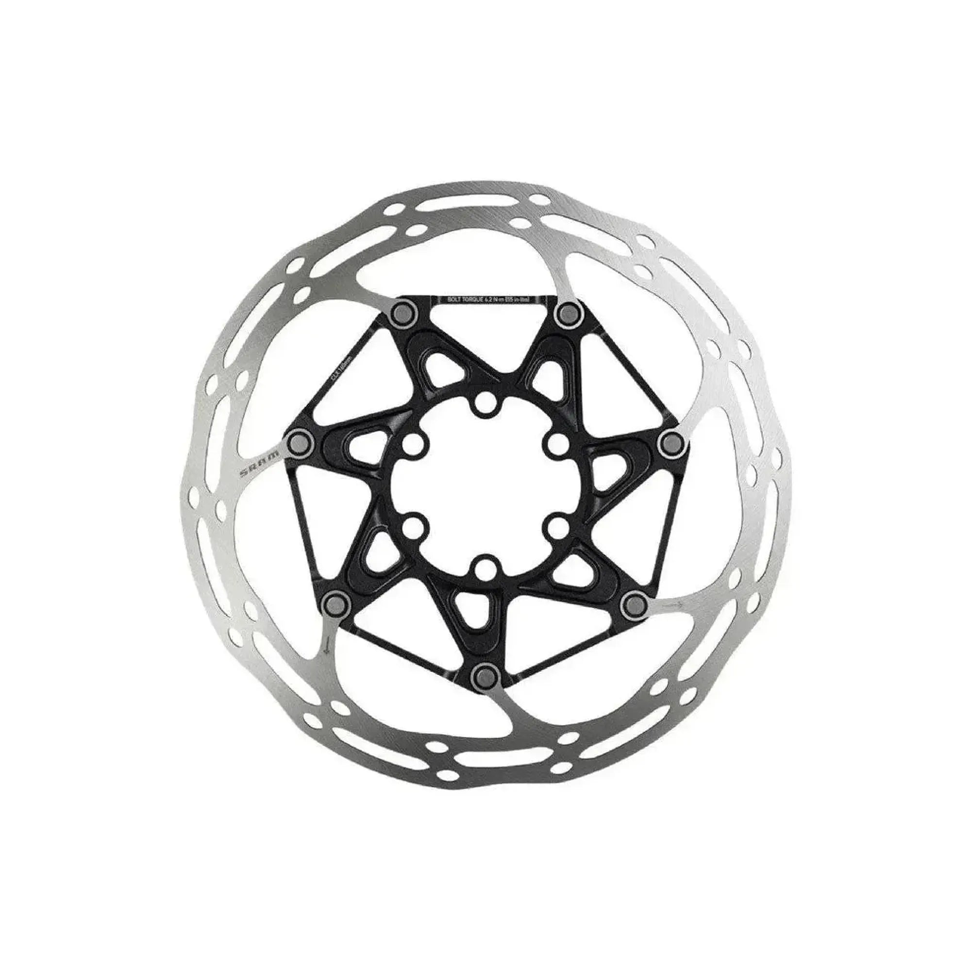 Rotor CLX 2-Piece Centerlock Black Rounded