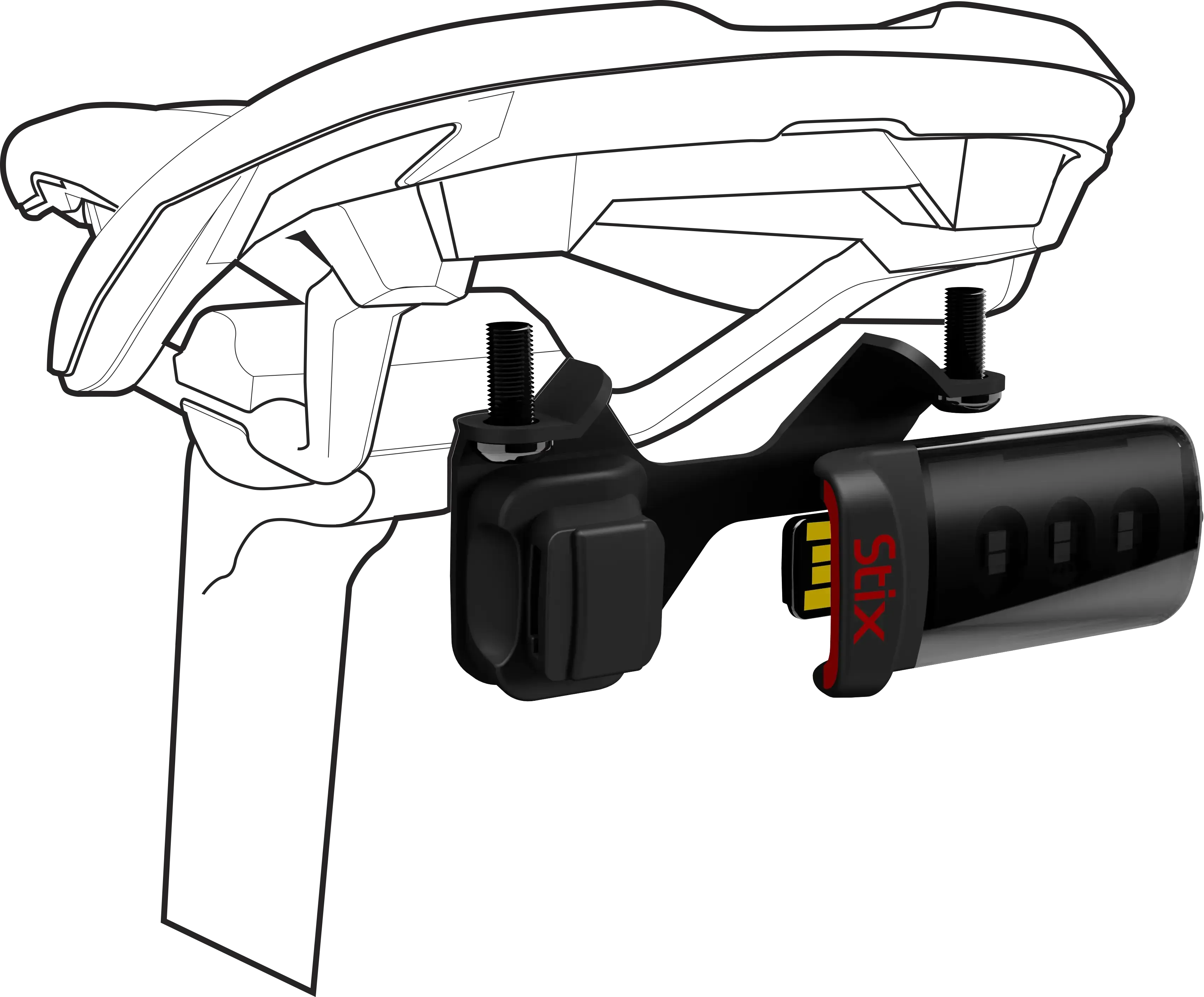 Stix Saddle Mount