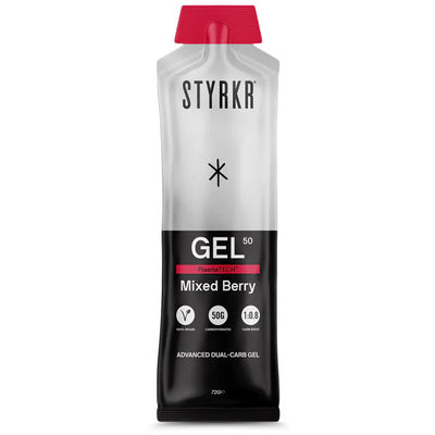 Styrkr Gel50 Mixed Berry Dual-Carb Energy Gel
