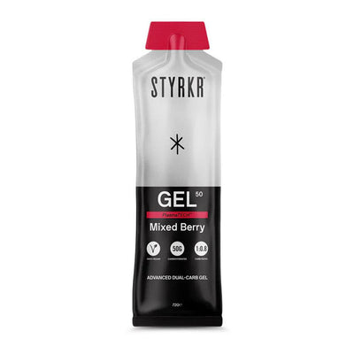 Styrkr Gel50 Mixed Berry Dual-Carb Energy Gel