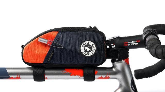 Trekking Top Tube Bag 9L Black/Orange