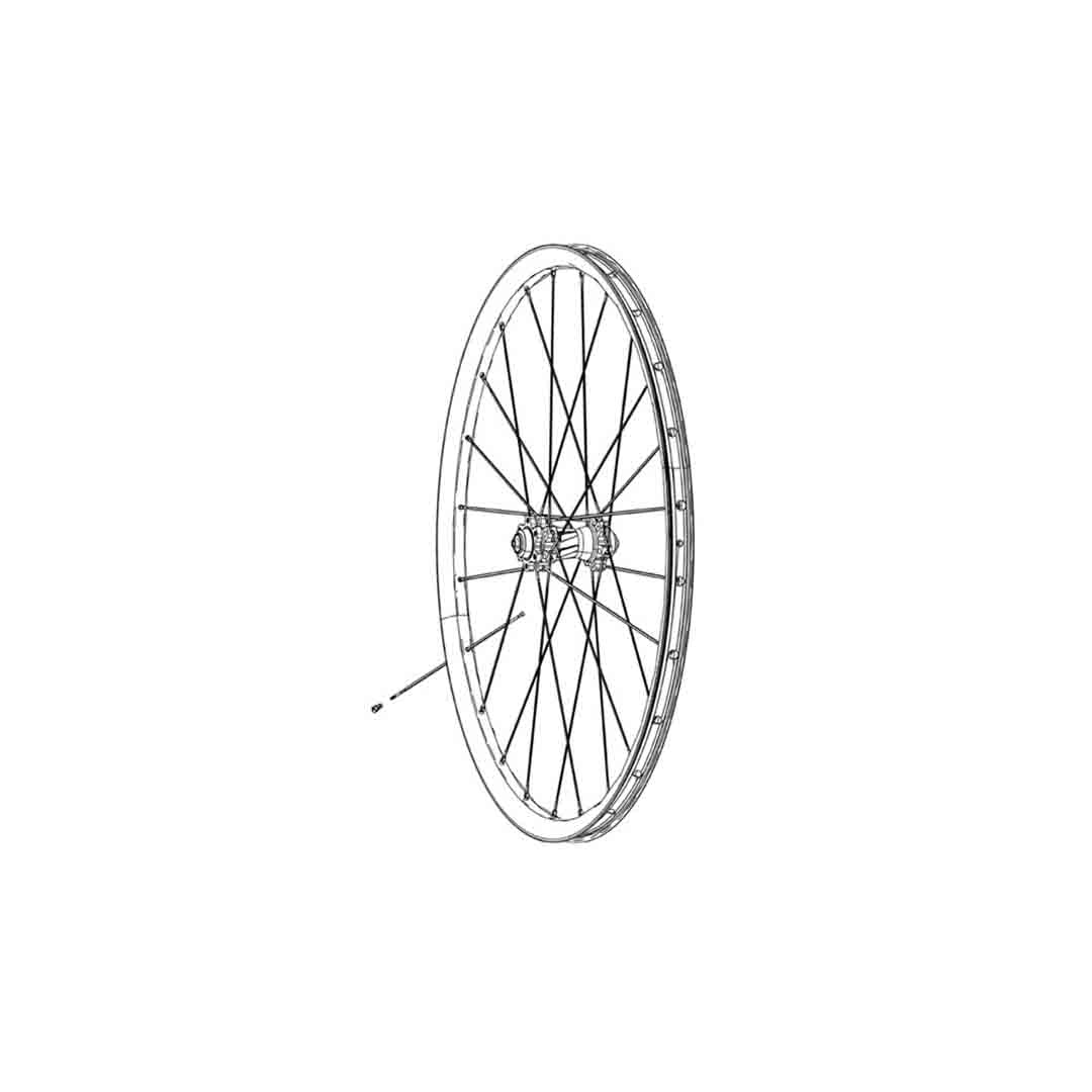 Use with threaded presta head BLK 48mm 60/404