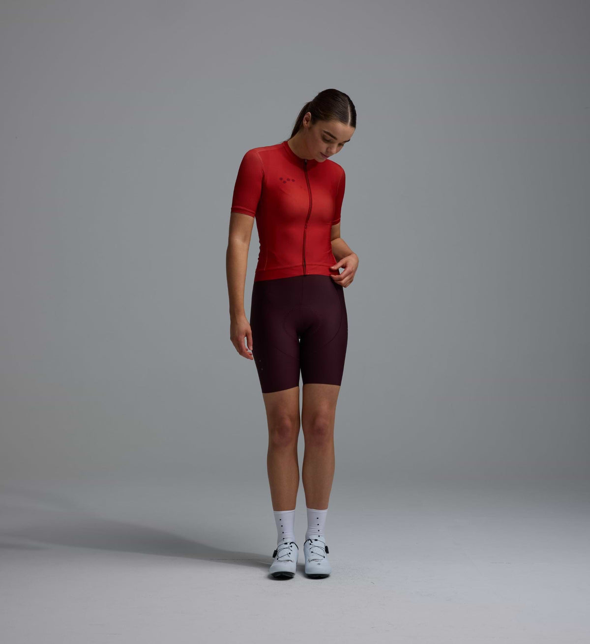 Women's Classic Jersey in Fox Red