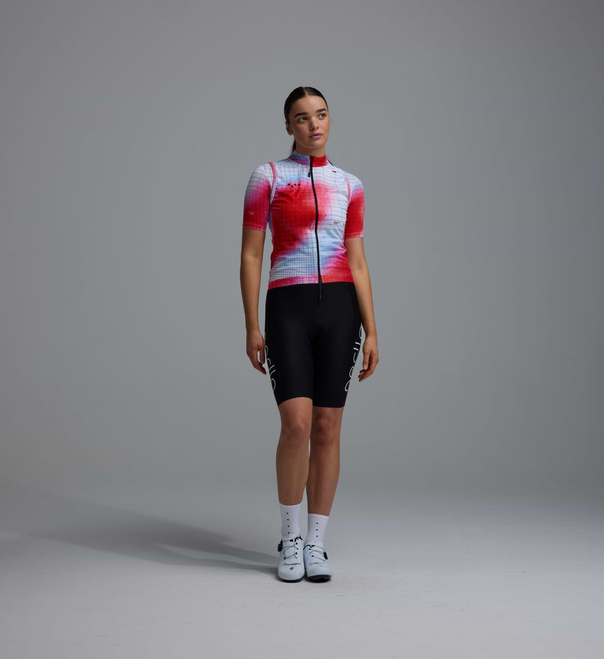 Women's Classic LITE Gilet in Grid Red