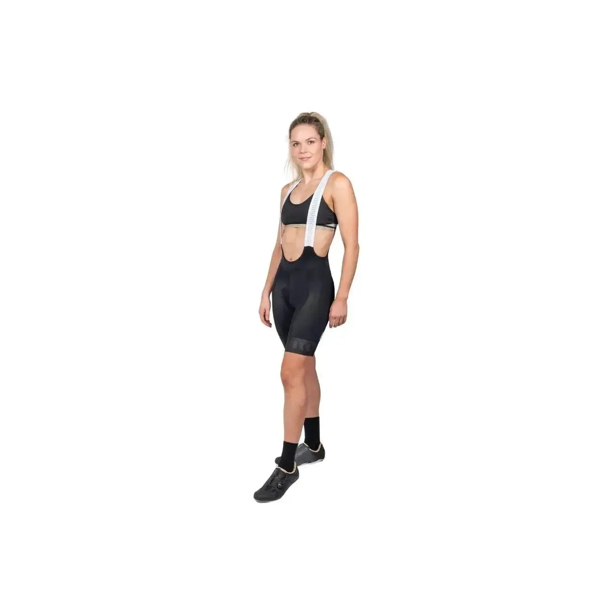 Women's Pro Bib in Black-Bibs & Shorts-bikeNOW