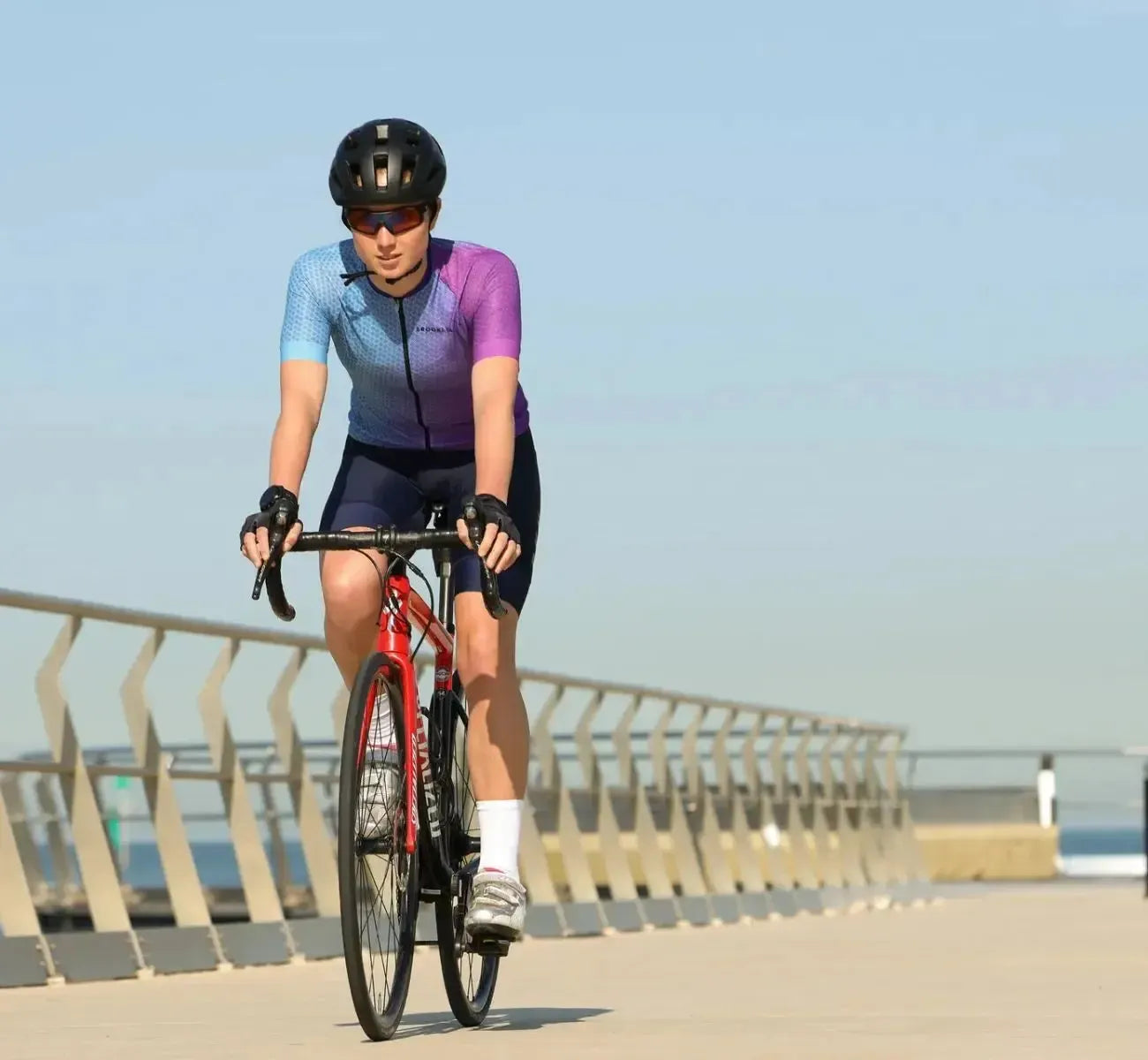 Women's Pro Jersey in Purple Pink-Jerseys-bikeNOW