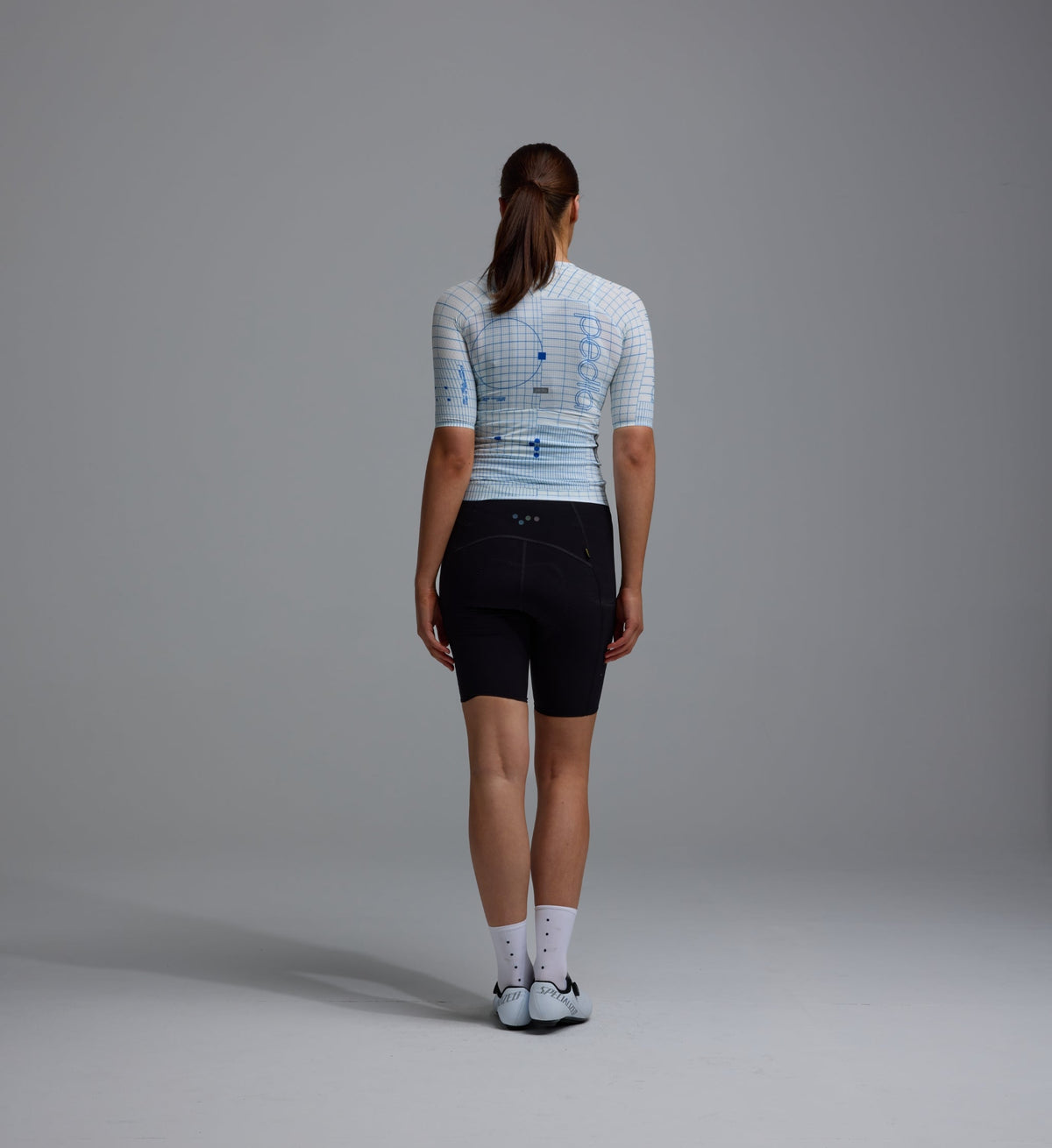 Women's Pro Pursuit 3.0 Jersey in Grid White