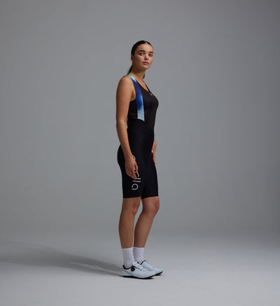 Women's Training 2.0 Bib Short in Race Black